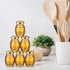 3.4 oz 12 Pack Baderke Mini Honey Jars Party Favors, Small Glass Honey Jar with Lids Empty Glass Jars for Baby Shower