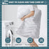 Cal King Size Waterproof Mattress Protector, Quilted Breathable Ultra-Soft Filling, Fitted Deep Pocket Cover Fits