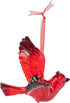 Department 56 Cardinal Bird Hanging Ornament - Acrylic Christmas Basics, 3.125 Inch, Red