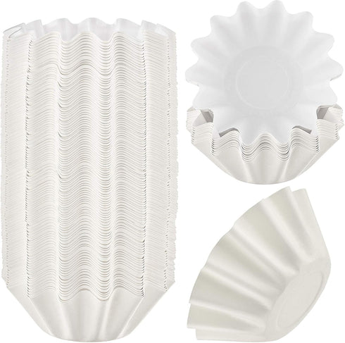 Boao Wax Melt Liners - Reusable Wax Warmer Containers, Leakproof Cups for Scented Candle (White, 25 Pieces)