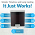 Bobrick B-40 Manual Wall-Mounted Soap Dispenser - 40 fl oz Capacity, ADA Compliant