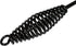 Camp Dutch Oven Lid Lifter - Black 9 MM Bar Stock for Lifting and Carrying Dutch Ovens