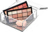 OfficeGoods Acrylic Desk Organizer with Silver Base, Functional & Elegant Storage Box for Home or Office