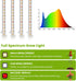8 inches 6/12/16H 3 5 Dimmable Kullsinss LED Grow Light Strips, Full Spectrum Plant Lights for Indoor Growing