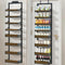 DreamPine Over the Door Pantry Organizer, 8-Tier Door Spice Rack Organizer Pantry, Behind