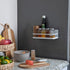 Household Essentials Metal Spice Organizer - Magnetic, White