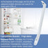 AMI PARTS Refrigerator Door Handle (Right) 5304486359 5304506469, Fit for Fri-gidaire Replace 242059501 242059504