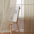 OWENIE 72 Inches Long Sheer Curtains Set of 2, Elegant Taupe Voile Rod Pocket Solid French Door Panels, 42" Width