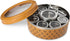 9 1 9 (2.5 22.5cm) dudki in Herbs & Spice | Stainless Steel Handcrafted Spice Box | Masala dabba See through Lid|