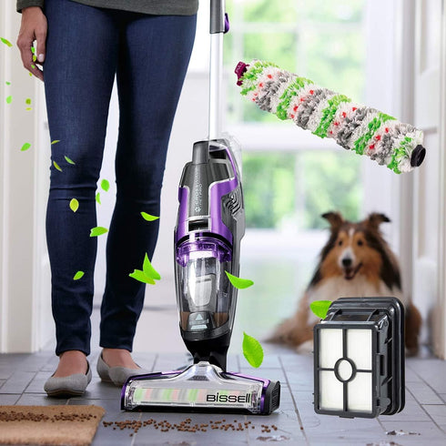Crosswave Replacement Parts, 1 Multi Surface + 1 Pet + 1 Floor Brush + 2 Filters
