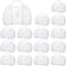 Hsei 16 Pcs Girls Jelly Purse Bags Easter Basket Reusable Jelly Beach Bag