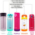 20PCS 65mm Protective Cup Mat Silicone Sleeve, Heat-Resistant Water Bottle Holder Non-Slip Cup Mug Coaster