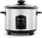 Professional Series 6-Cup Rice Cooker with Glass Lid Stainless Steel