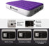 CHILLSUN Twin Air Mattress with Built-in Pump - Quick Inflate/Deflate Double Height Blow Up Mattress for Camping & Home