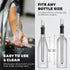 Wine Chiller Set with 2 Chill Rods + Foil Cutter - Premium 3in1 Stainless Steel Bottle Cooler Stick, Decanting Aerator