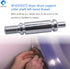 W10359272 Dryer Drum Support Roller Shaft, Fits Whirlpool Maytag Kenmore, Replaces WPW10359272 AP4982703 PS3492564