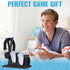 Gamer Gift for Men, Teenage Boy Wood Controller Organizer with Headphone Holder & Game Stand, Unique Gift Idea