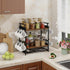 3 Countertop, 12 Coffee Bar Organizer, Tier Coffee Station Organizer for Mug Cup Holder Stand with Hooks, with K Cup
