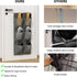 2 Pack RV Shoe Storage, Large Mesh Pockets Closet Door Hanging Shoe Rack Organizer for Camper