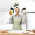 Oil Dispenser for Kitchen, 2 in 1 Oil Sprayer and Dispenser Spray Bottle, 16oz/470ml for Cooking, Barbecue, Salad