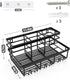 Hair Tool Organizer - Bathroom Countertop Caddy with 3 Installation Ways for Hair Dryer Accessories & Makeup