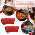 Silicone Assist Hot Pan Handle Holder, 4 Pack Red Sleeve for Cast Iron Skillets, Nonslip Heat Resistant Covers