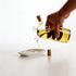 2 1 ELETON in Glass Oil and Vinegar Bottle Borosilicate Cruet with Triple-Bubble Inner Chamber, Dual Dispenser