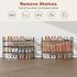 Closet, 12-16 5 Long Shoe Rack for Pairs Stackable Shoe Organizer, Shoe Shelf Storage for Sneakers & Boots Shoe Storage