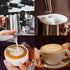12oz Stainless Steel Milk Frothing Pitcher, Coffee Bar Accessories for Cappuccino Espresso Machine, Metal Jug
