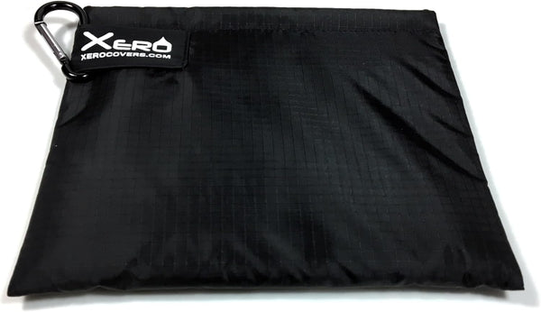 XeroCover Insulated Sleeve Lunch Bag, Made in America, Black, Large