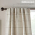 52" 84", 1 Elrene Home Fashions Brighton Windowpane Plaid Blackout Window Curtain, Living Room and Bedroom Drape