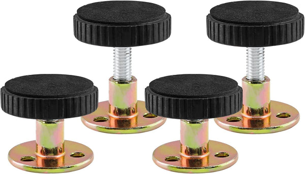 Litoexpe 4 Pcs Adjustable Threaded Bed Frame Anti-Shake Tool, Headboard Stoppers Bedside