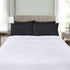 Utopia Bedding King Pillow Cases - 4 Pack Black Soft Brushed Microfiber Fabric, Envelope Closure, 20 x 40 Inches
