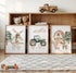 Pouydmi 12x16 Inch 3Pcs Nursery Farm Animal Wall Art Decor Baby Animal Canvas Prints Nursery Kids Farmhouse Poster Farm