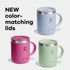 6 Oz Hydro Flask Coffee Mug Insulated Stainless Steel, Non Spill, Leak Resistant Travel Mug Oat Tan