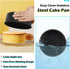 LIANYU 8 × 3 Inch Cake Pan Set of 3, Nonstick Stainless Steel Baking Pan for Cake, Rust Resistant