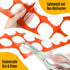 4'x100' 1 Houseables Plastic Mesh Fence, Construction Barrier Netting, Orange, Feet, Roll, Garden Fencing, Fences Wrap