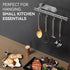 SUS304 Auxmir No Drilling Self Adhesive Toilet Paper Holder, Premium Rustproof Stainless Steel Roll Holder Wall Mount