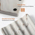 2PCS Koville Italian Natural Marble Soap Dish for Shower, Multi-Color Stone Soap Tray for Bathroom, Bar Soap Holder