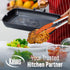 Kaluns Silicone Spatula Set, 4 Rubber Spatulas 600°F Heat Resistant, Nonstick Seamless Design with Stainless Steel