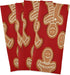 ALAZA Christmas Gingerbread Cookies Decorative Kitchen Dish Towels Set of 4, Soft Absorbent Hand Towels, 18 x 28 Inch
