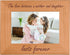 CustomGiftsNow Natural Alder Wood Engraved Photo Frame - The Love Between A Mother And Daughter Lasts Forever (4x6-inch)