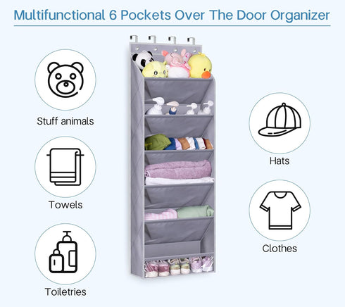 Closet KEETDY Over The Door Shoe Organizer Fit Big Shoes Large Shoe Rack for Door Hanging Shoe Organizer for Door
