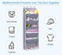 Closet KEETDY Over The Door Shoe Organizer Fit Big Shoes Large Shoe Rack for Door Hanging Shoe Organizer for Door