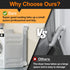 Dryer Connection Kit, Space Saving Dryer Vent, 90 Degree Elbow, Connector Kit for Tight Space