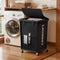 150L Laundry Basket with Wheels, Rolling Laundry Hamper with Cloth Cover, Laundry