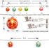 Brillarlights Set 10 Nautical Fishing Float String Lights, Beach Themed Buoy Lights of Multicolor String Lights