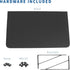 STAND-TV03E SHELF-TV03E VIVO Black Attachable Shelf for TV Cart Series