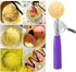 Ice Cream Scoop Set - 3 PCS Cookie, Muffin, Cupcake Scoops - #16 (2.7 oz), #20 (2 oz), #30 (1.25 oz) for Ice Cream,