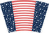 Tervis Americana Stars Stripes Double Walled Insulated Tumbler Travel Cup, Keeps Drinks Cold & Hot, 24oz, Classic Made